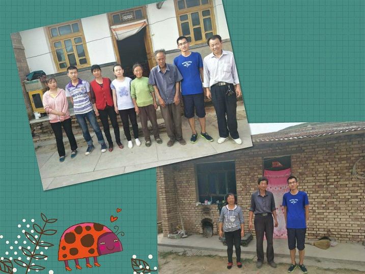 情系贫困生，走访送温暖——理学院开展暑期贫困生家庭走访活动